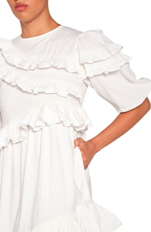 The Lulo Project Moon Dance Ruffle Maxi Dress