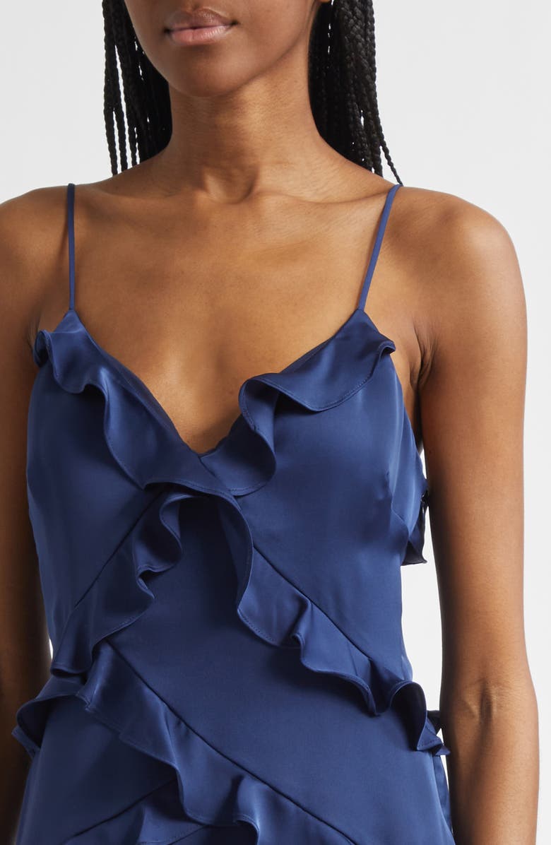 Ramy Brook Maria Ruffle Detail Minidress, Alternate, color, 