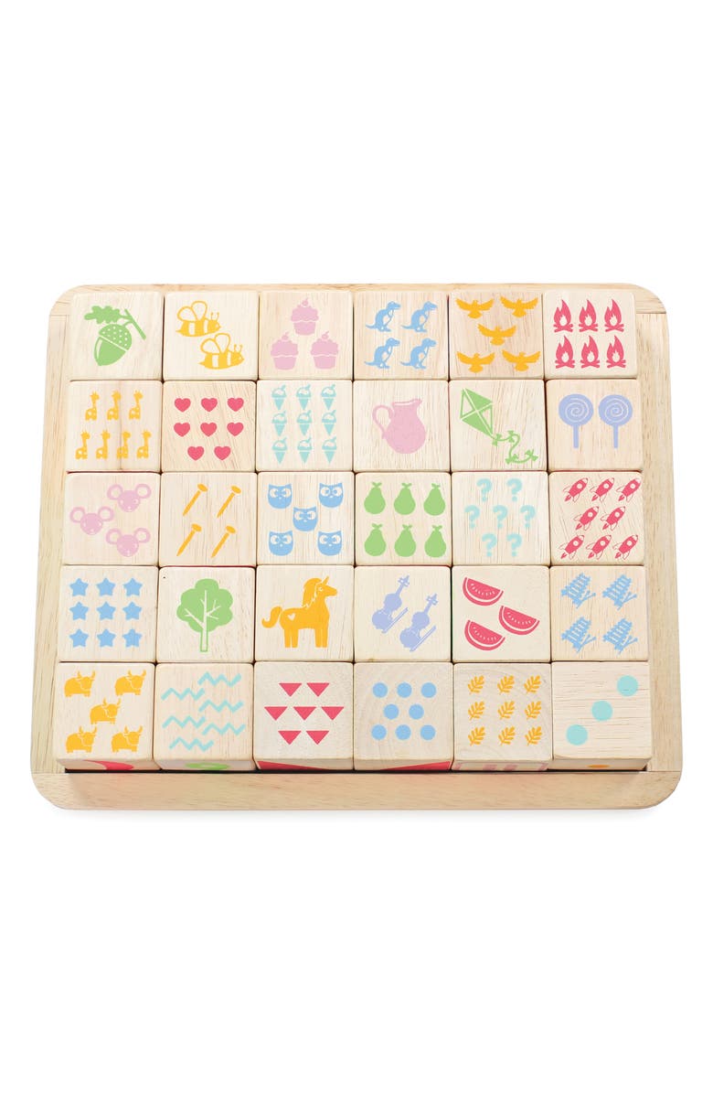 Le Toy Van ABC Wooden Blocks Set, Alternate, color, 