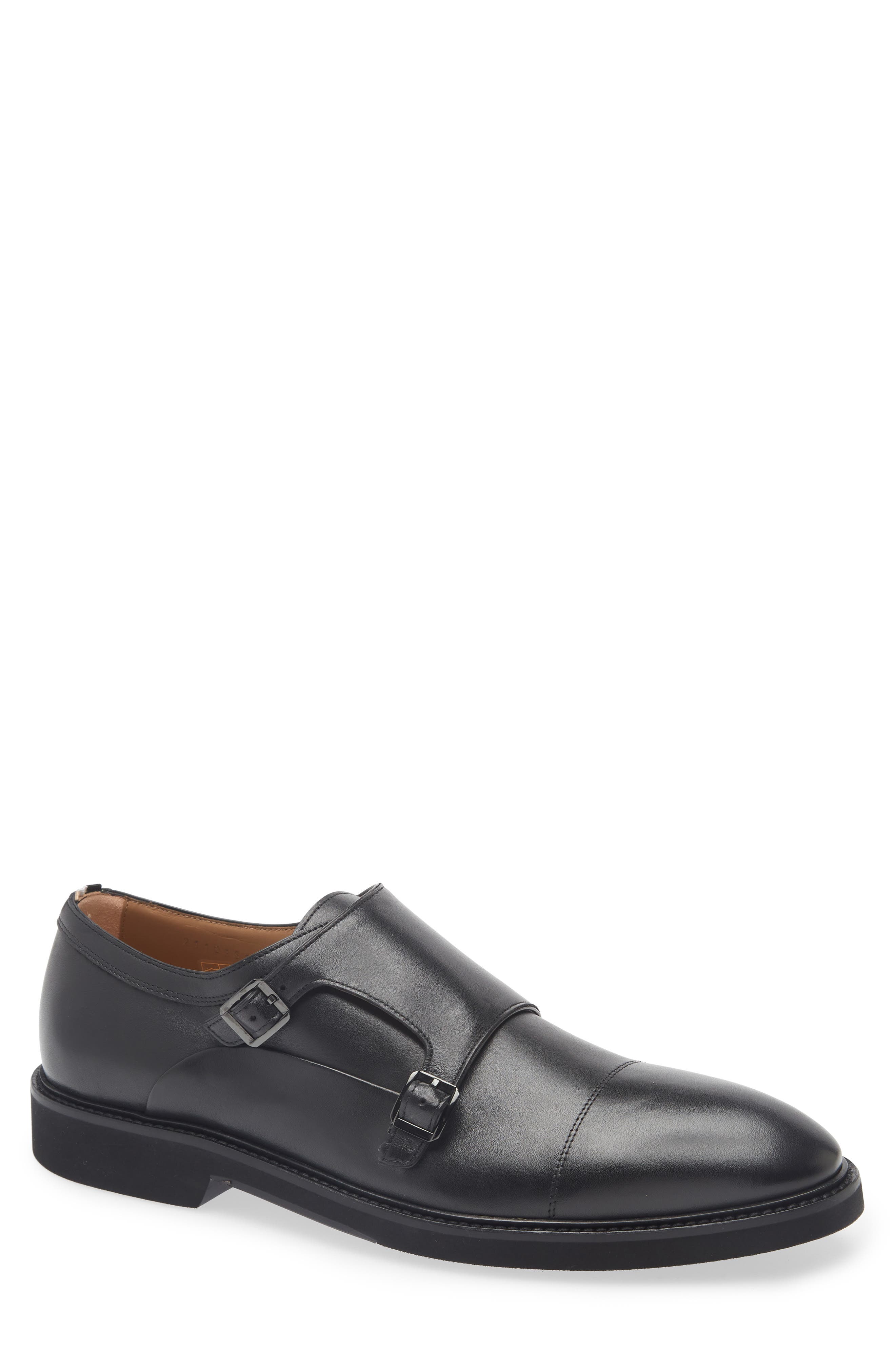 BOSS Jerrard Double Monk Strap Shoe, Main, color, 