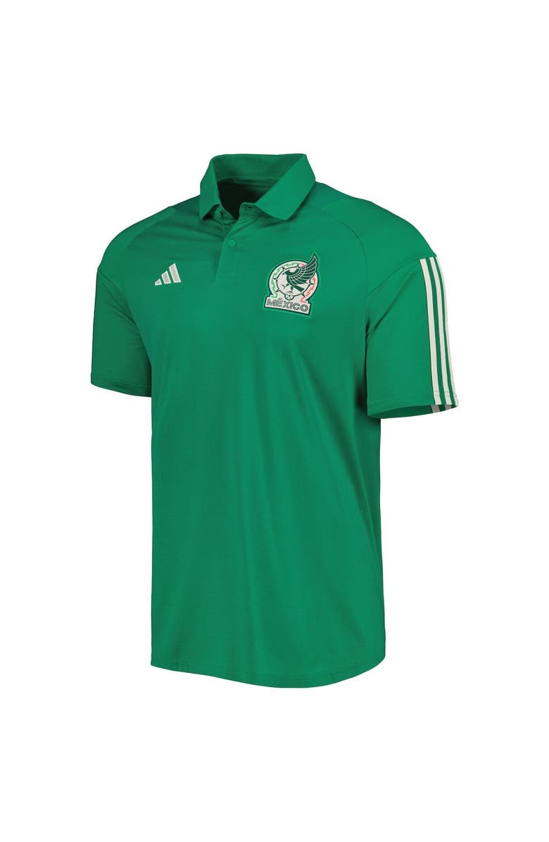 adidas Men's adidas Green Mexico National Team Training Polo, Alternate, color,