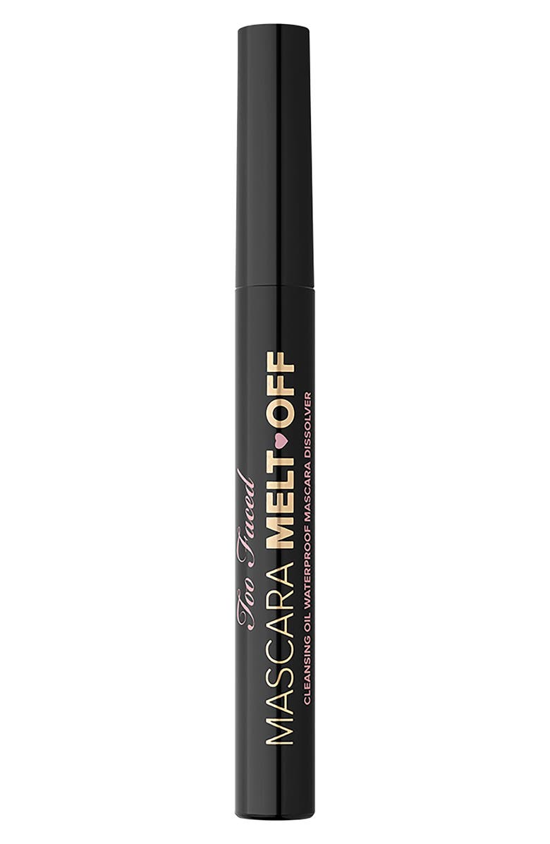 Too Faced Mascara Melt Off Cleansing Oil, Main, color,