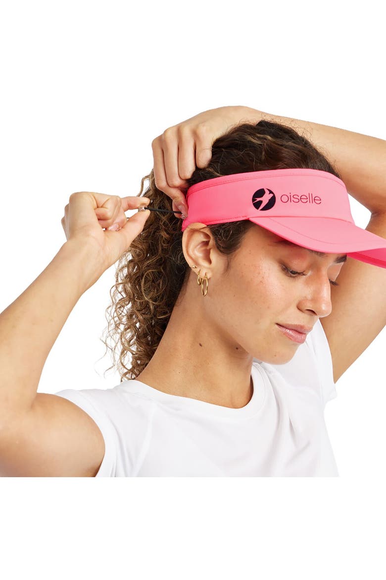 Foldable Ra Visor, Alternate, color, Neon Pink