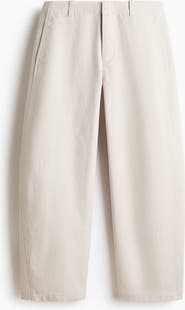 H&M Loose-fit Barrel-leg Chinos