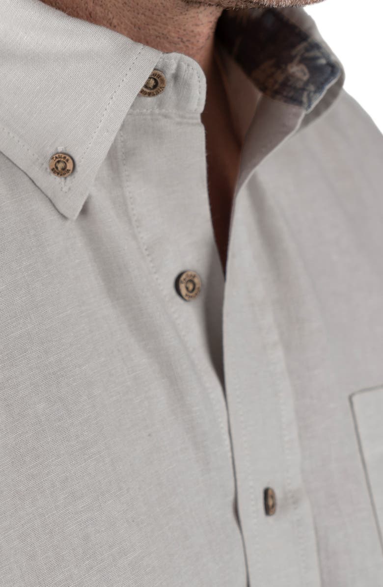 Tailor Vintage Puretec Linen Cotton Button-Up Shirt, Alternate, color,