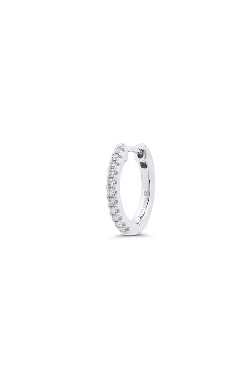 Pavé-All-Day Diamond Single Hoop