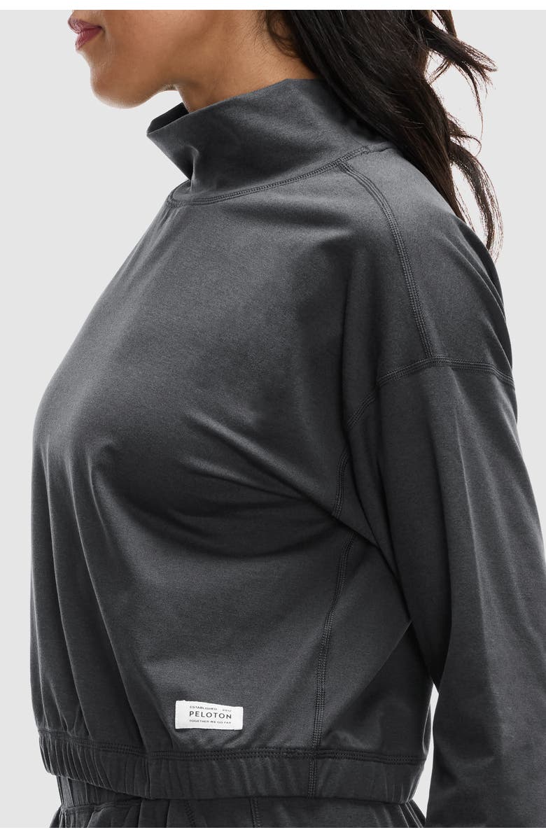 Peloton Dreamblend Funnel Neck, Alternate, color, Heather Grey