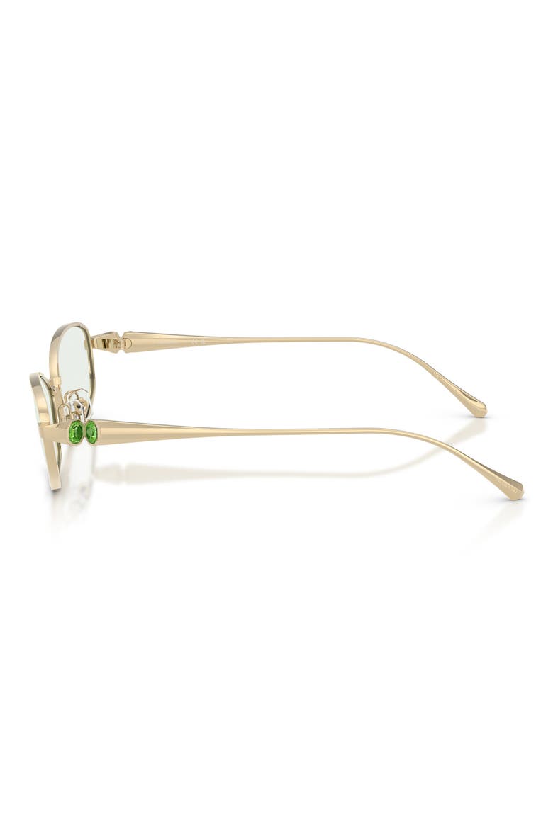 55mm Pillow Sunglasses, Alternate, color, GOLD / PHOTO GREEN TO GREEN