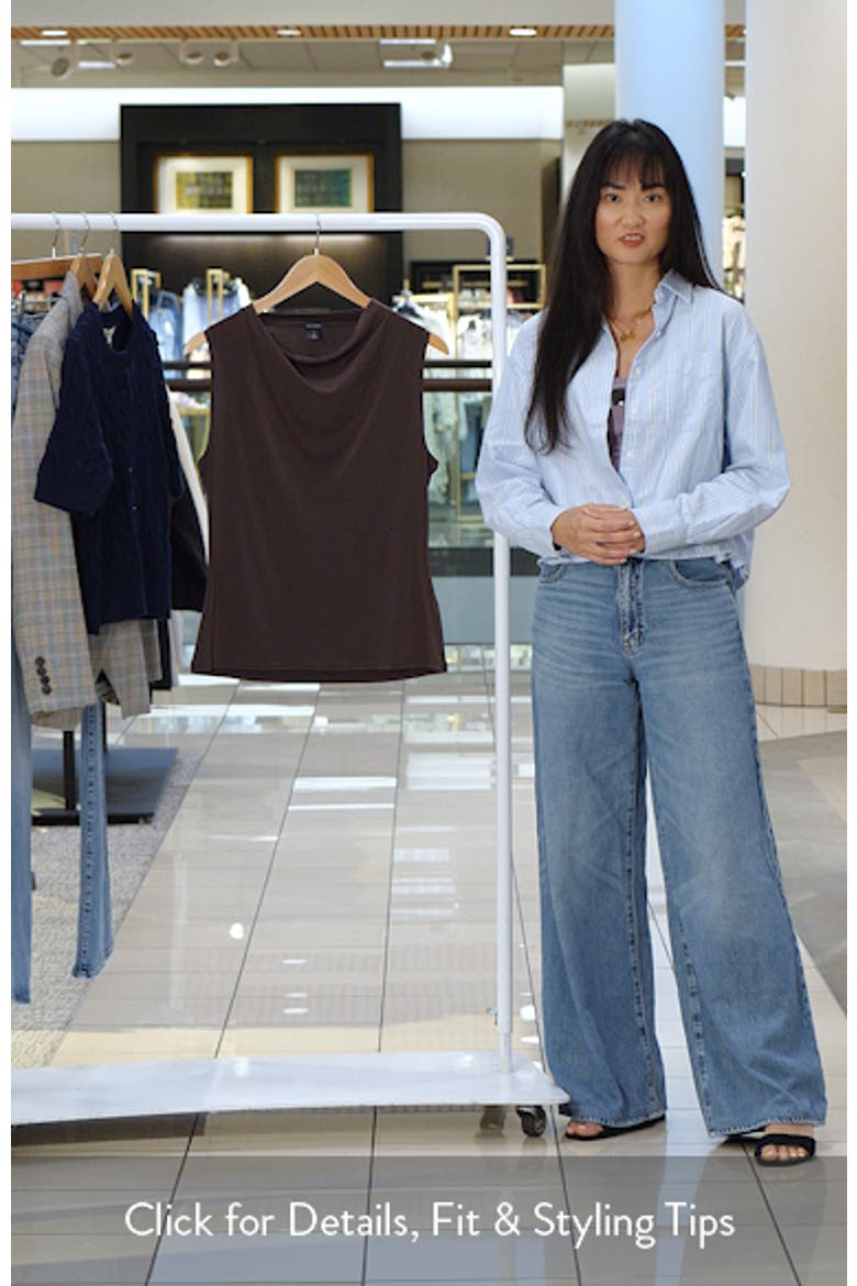 Cowl Neck Knit Tank video
