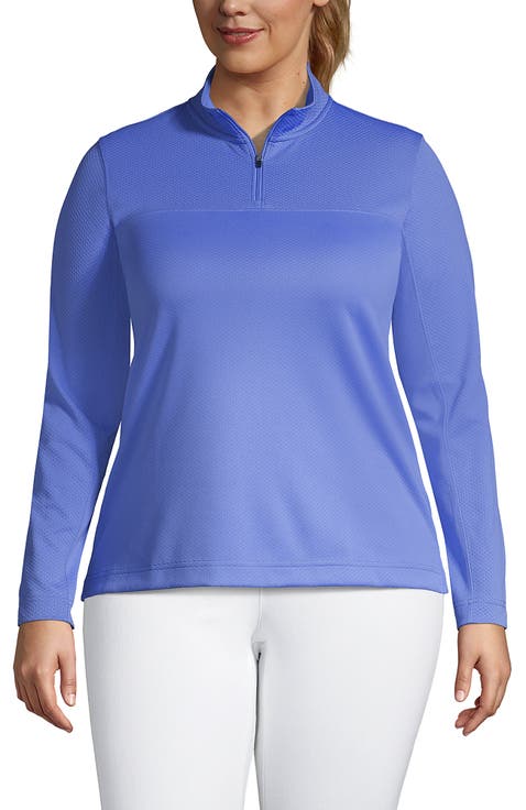 Textured Quarter Zip Pullover