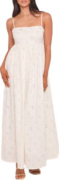 Petal & Pup Odessa Print Sleeveless Maxi Dress