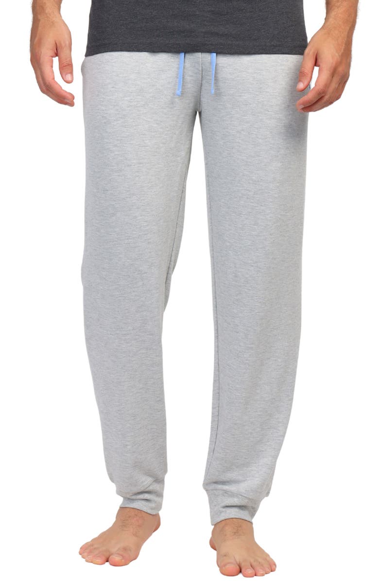 TailorByrd Soft French Terry Joggers, Alternate, color, Grey Heather