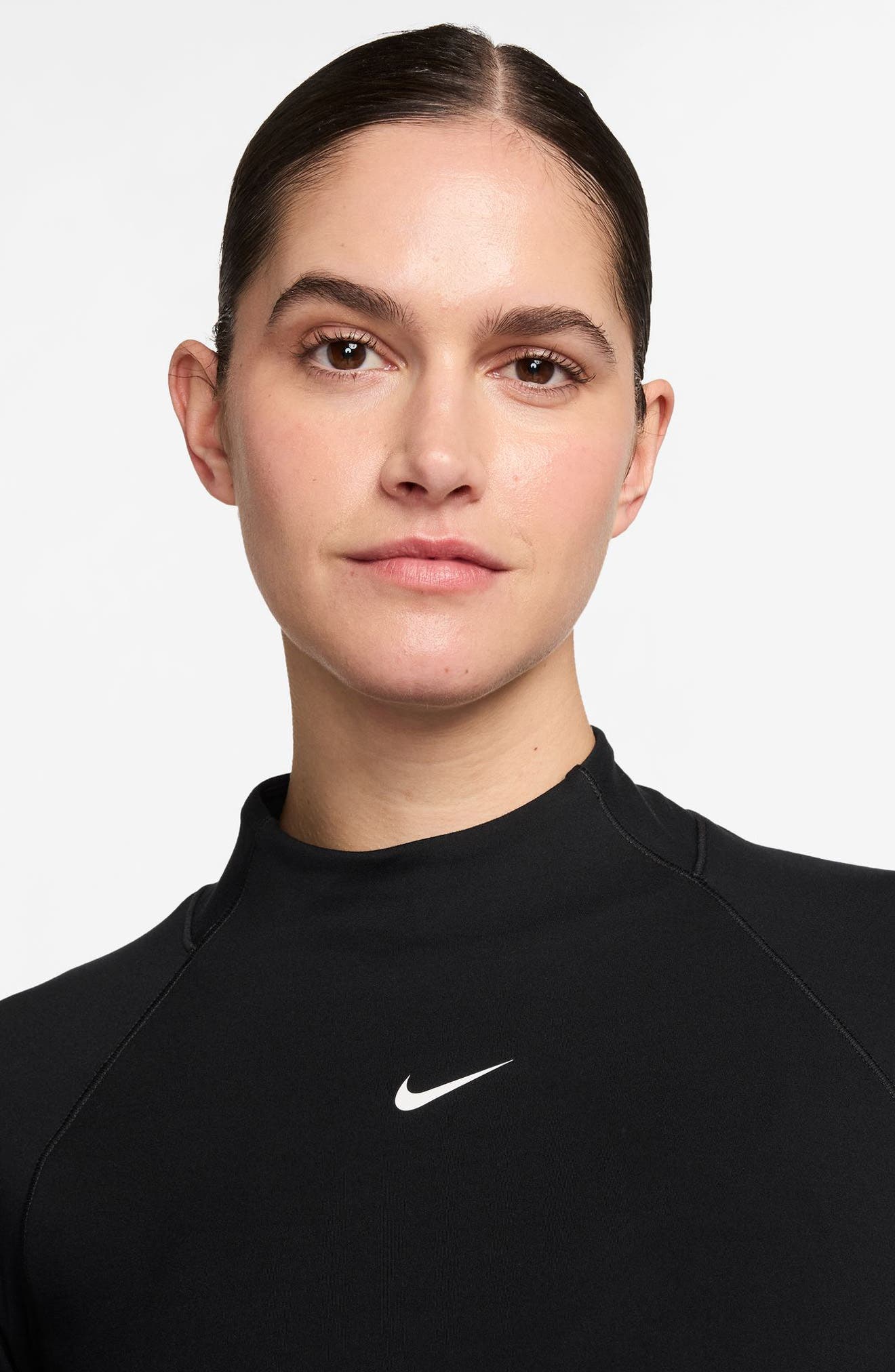 nike turtleneck crop top