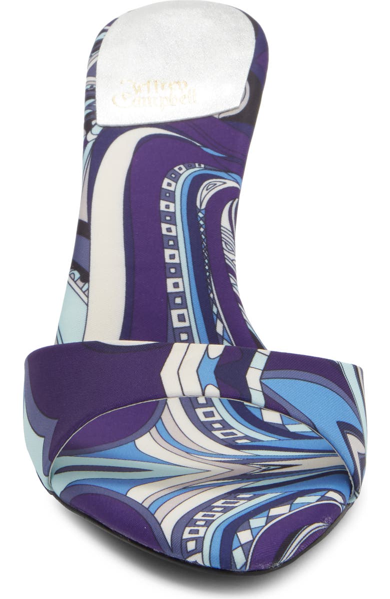 Jeffrey Campbell Ce-Soire Slide Sandal, Alternate, color, Blue Multi