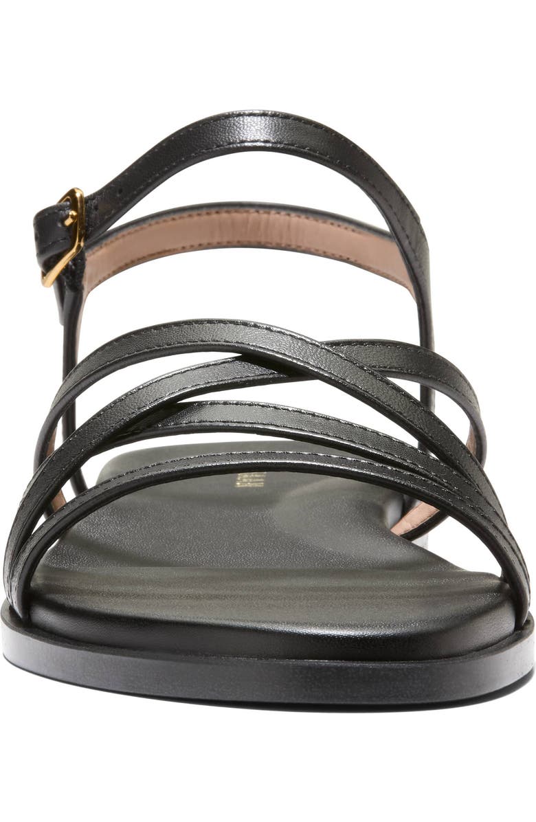 Cole Haan Flynn Strappy Sandal, Alternate, color, Black Leather