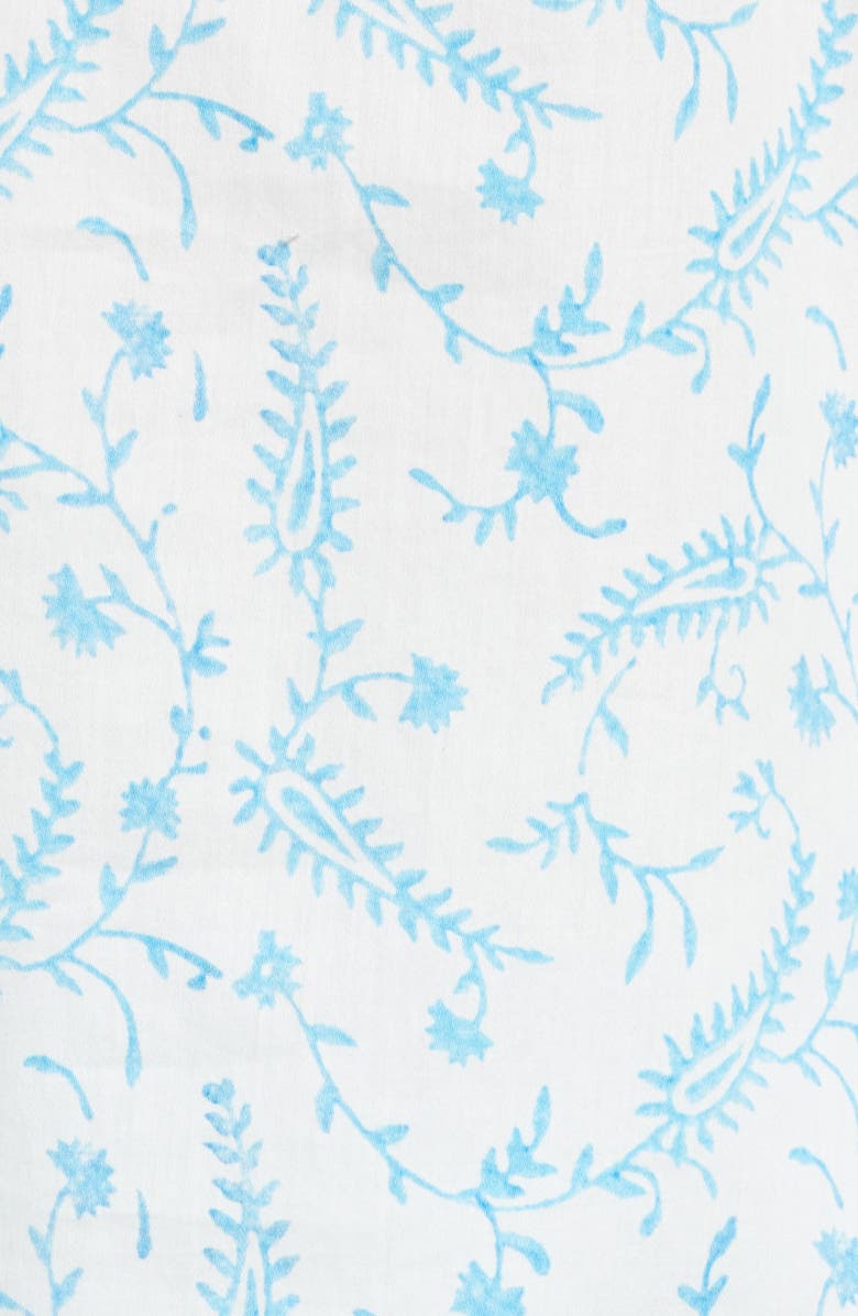 REVERIE Women's Marilyn Print Crop Organic Cotton Pajamas, Alternate, color, 