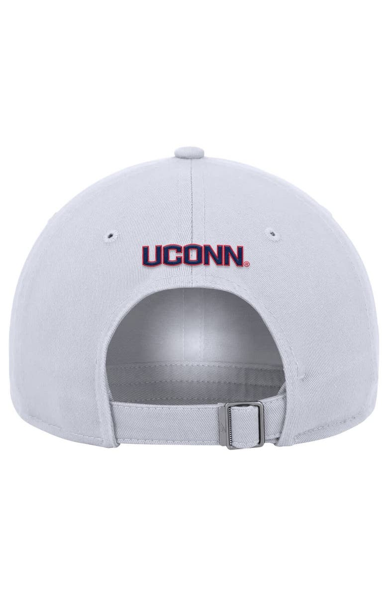 Nike Men's Nike White UConn Huskies 11-Time NCAA Champions Club Adjustable Hat, Alternate, color, White