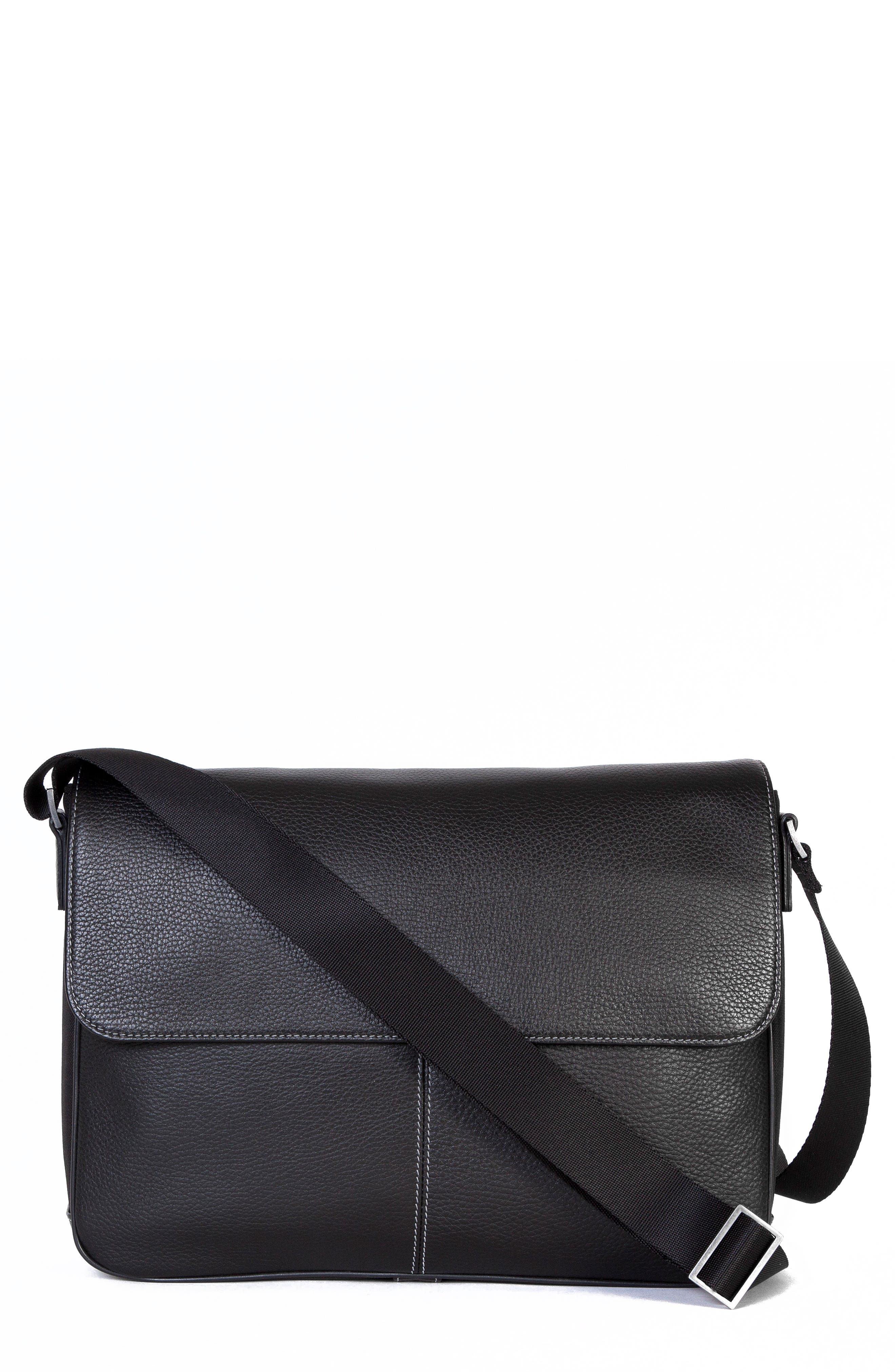 BOCONI Tyler Folio Messenger Bag, Main, color, 