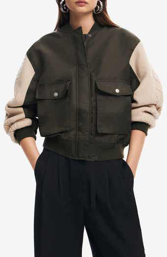 R13 Ribbed Flight Bomber Jacket | Nordstrom R13 Ribbed Flight Bomber Jacket | Nordstrom