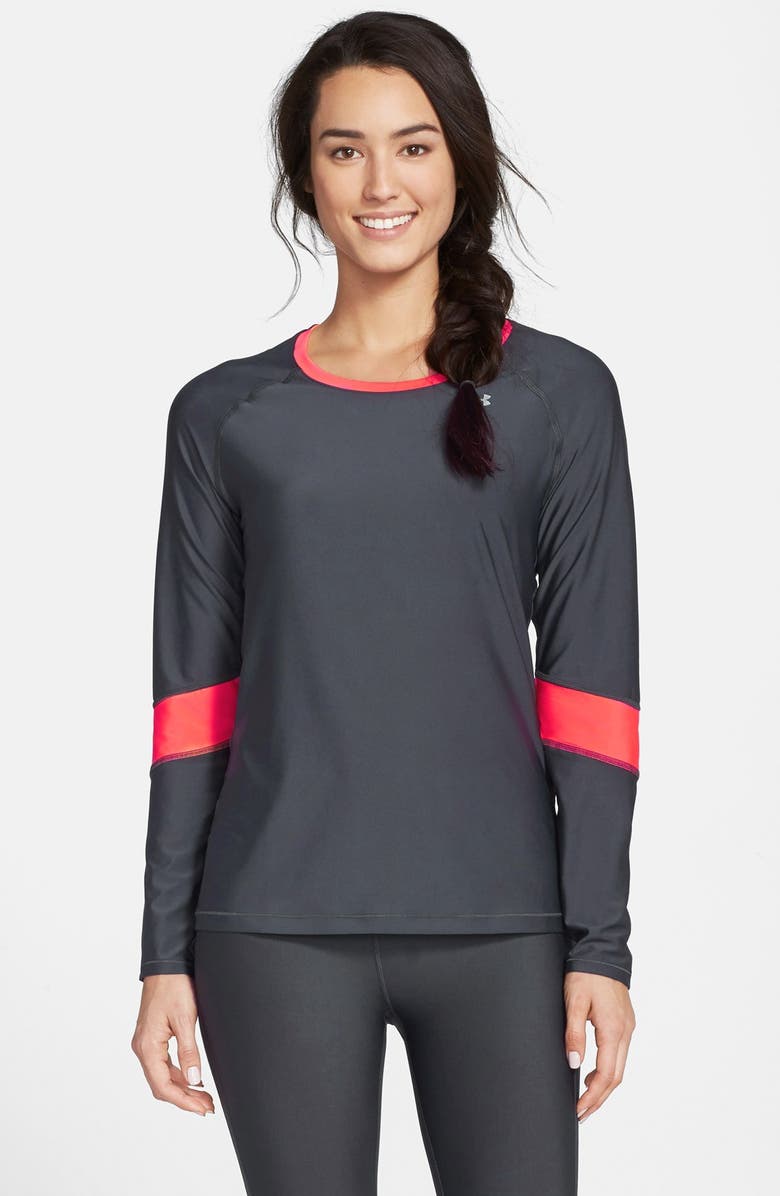 Under Armour 'Alpha' HeatGear<sup>®</sup> Long Sleeve Top, Main, color,