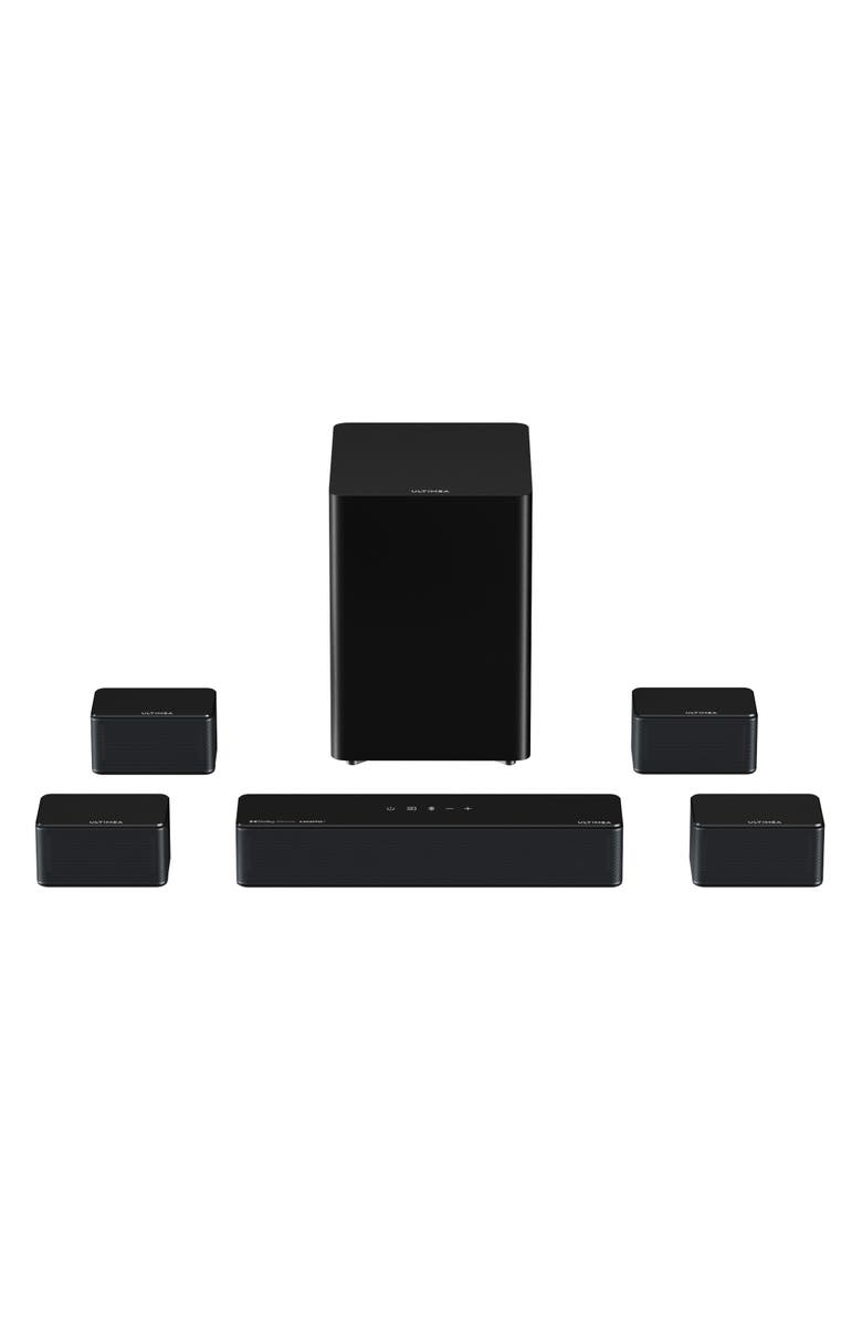 Ultimea Poseidon D80 Boom 7.1 Channel Sound bar with Dolby Atmos, Main, color, Black