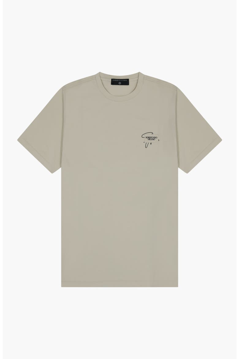 Signature Slim Fit Tee, Alternate, color, Beige