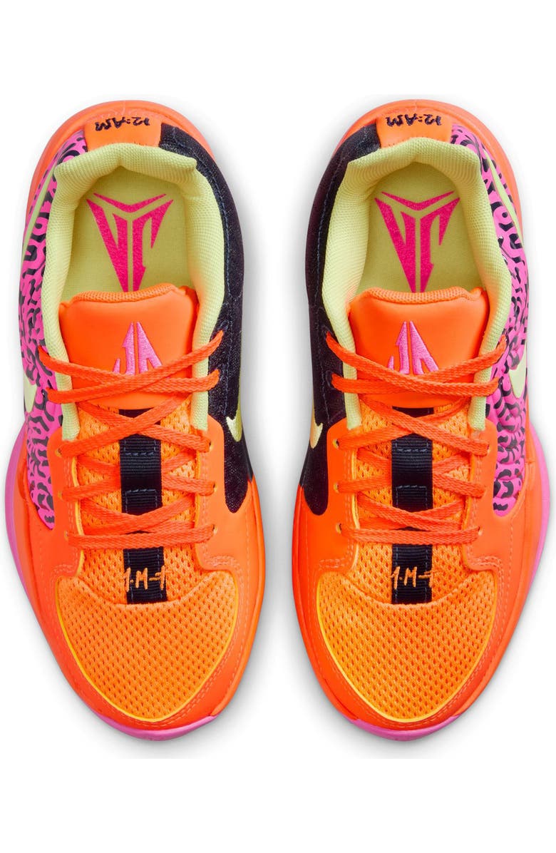 Nike Ja 2 SE Basketball Shoe, Alternate, color, Obsidian/ Orange/ Pinksicle