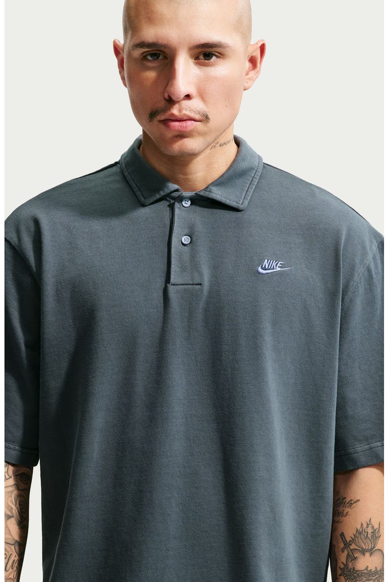 Cotton Jersey Polo, Alternate, color, OBSIDIAN