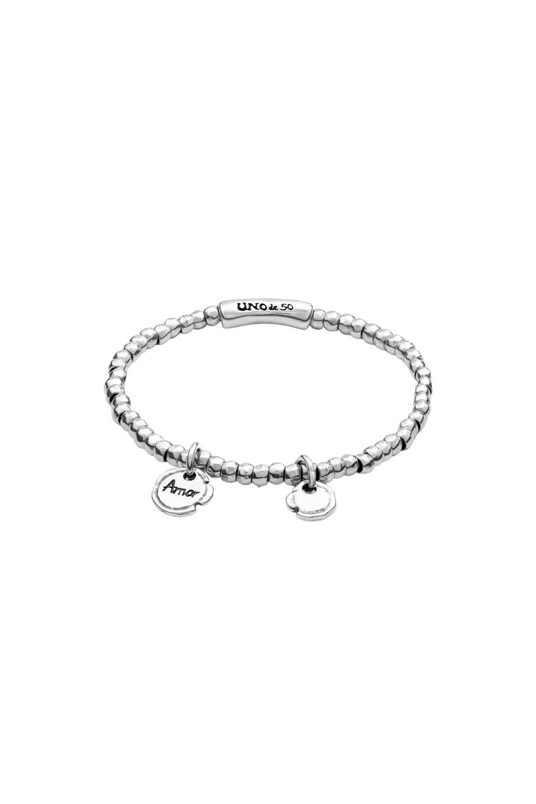 Sterling Silver Plated Bracelet, Main, color, Silver