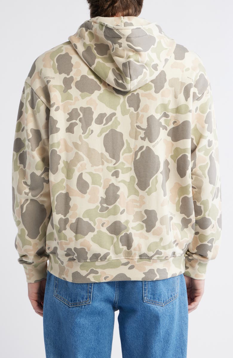ICECREAM Duck Cotton Zip Hoodie, Alternate, color, Camo