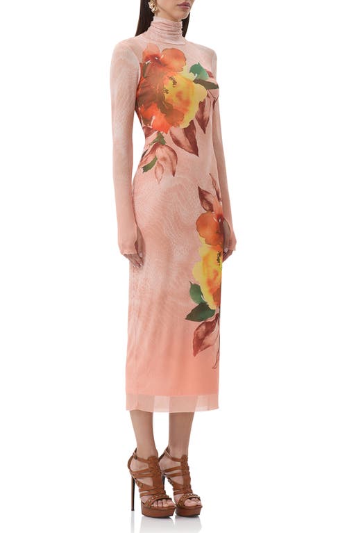 AFRM AFRM SHAILENE LONG SLEEVE BODY-CON MIDI DRESS