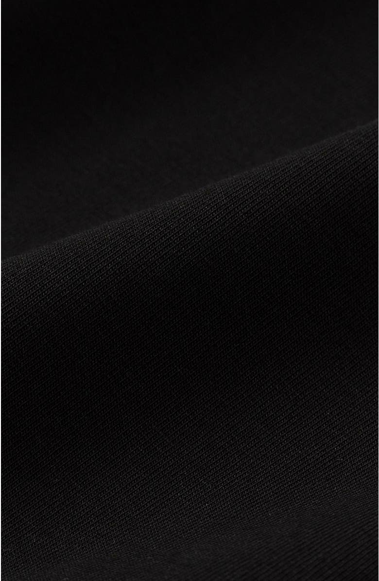 Pact Luxe Stretch Jersey Slim Long Sleeve Tee, Alternate, color, Black