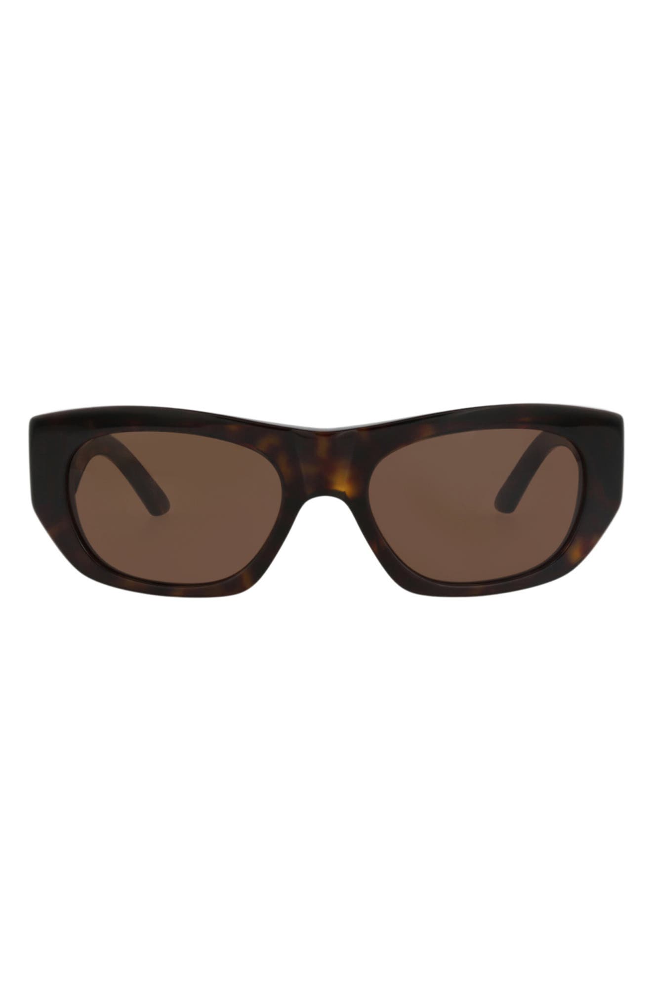 McQueen 54mm Square Sunglasses