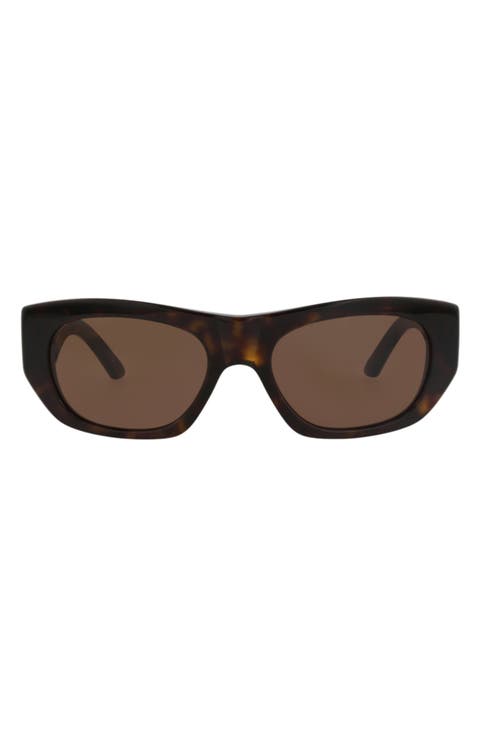 54mm Square Sunglasses