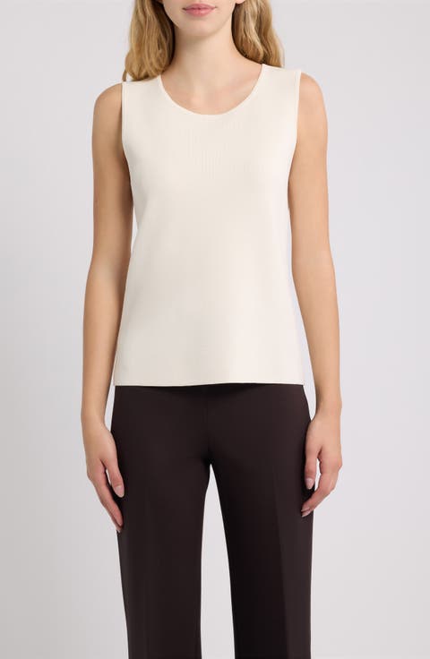 Sleeveless Sweater Tank