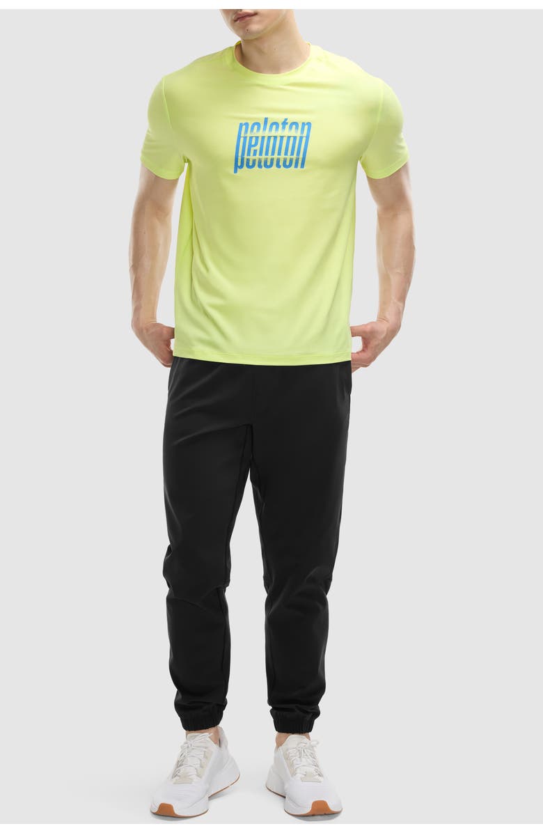 Peloton Cadent Rib Gym Pant, Alternate, color, Black