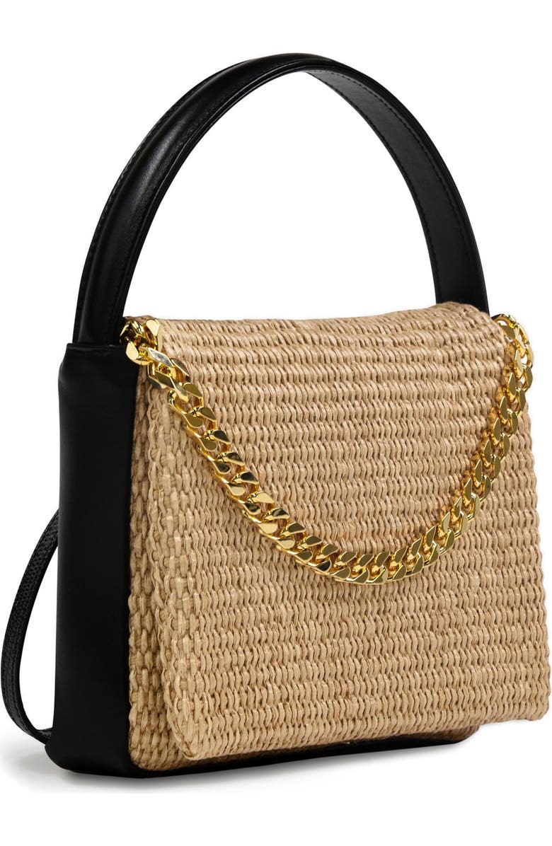 LISELLE KISS Taylor Raffia Top Handle Bag, Alternate, color,