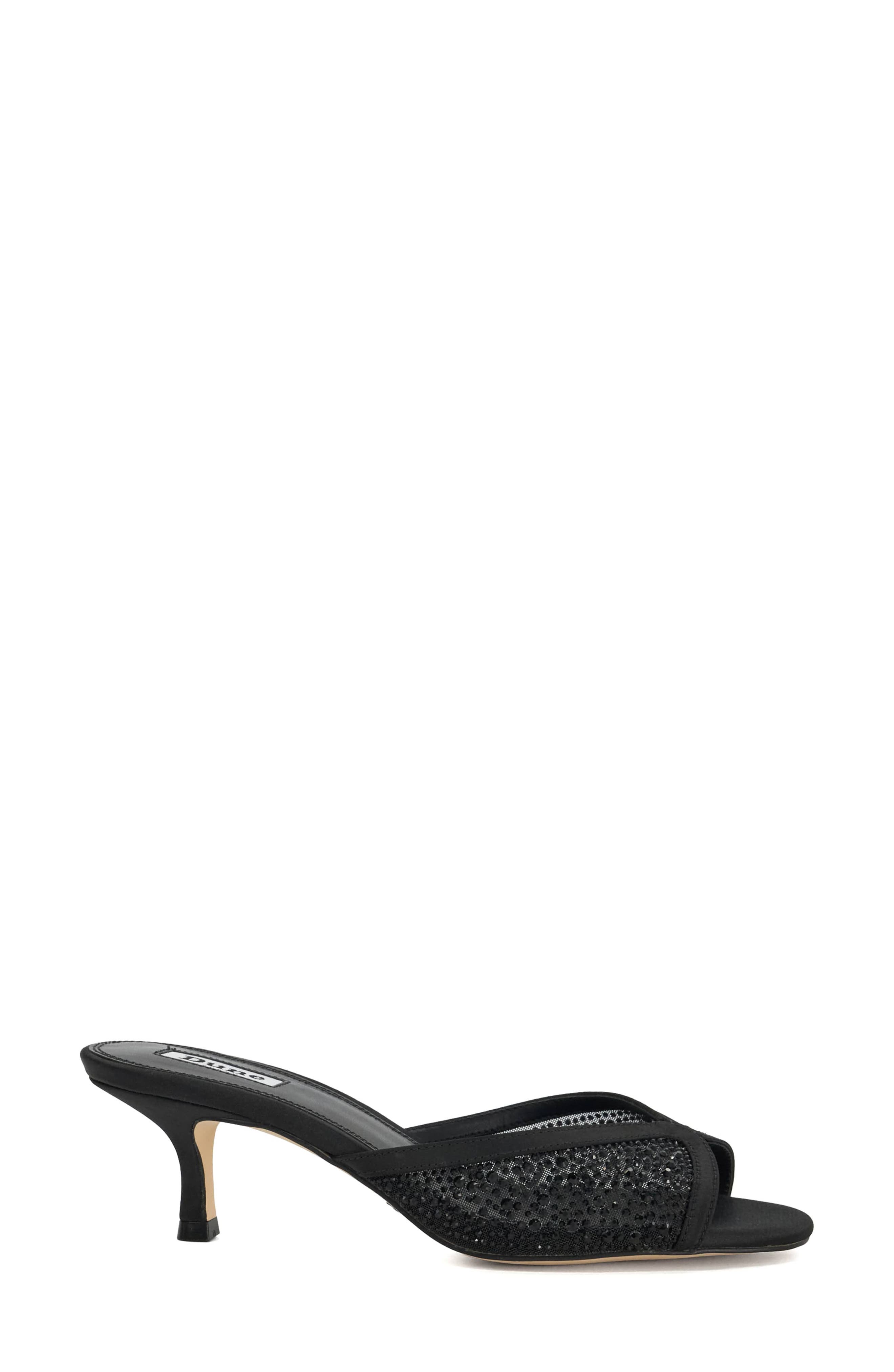 Dune London Milo Sandal, Alternate, color, Black