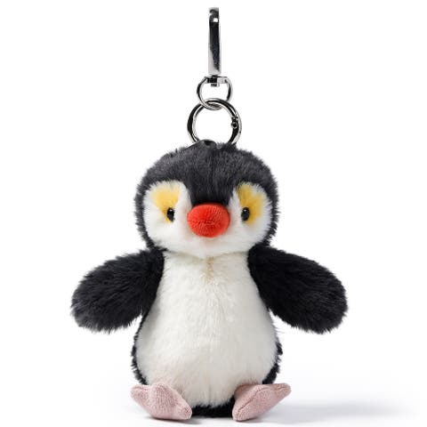 Plush Bag Charm Macaroni Penguin