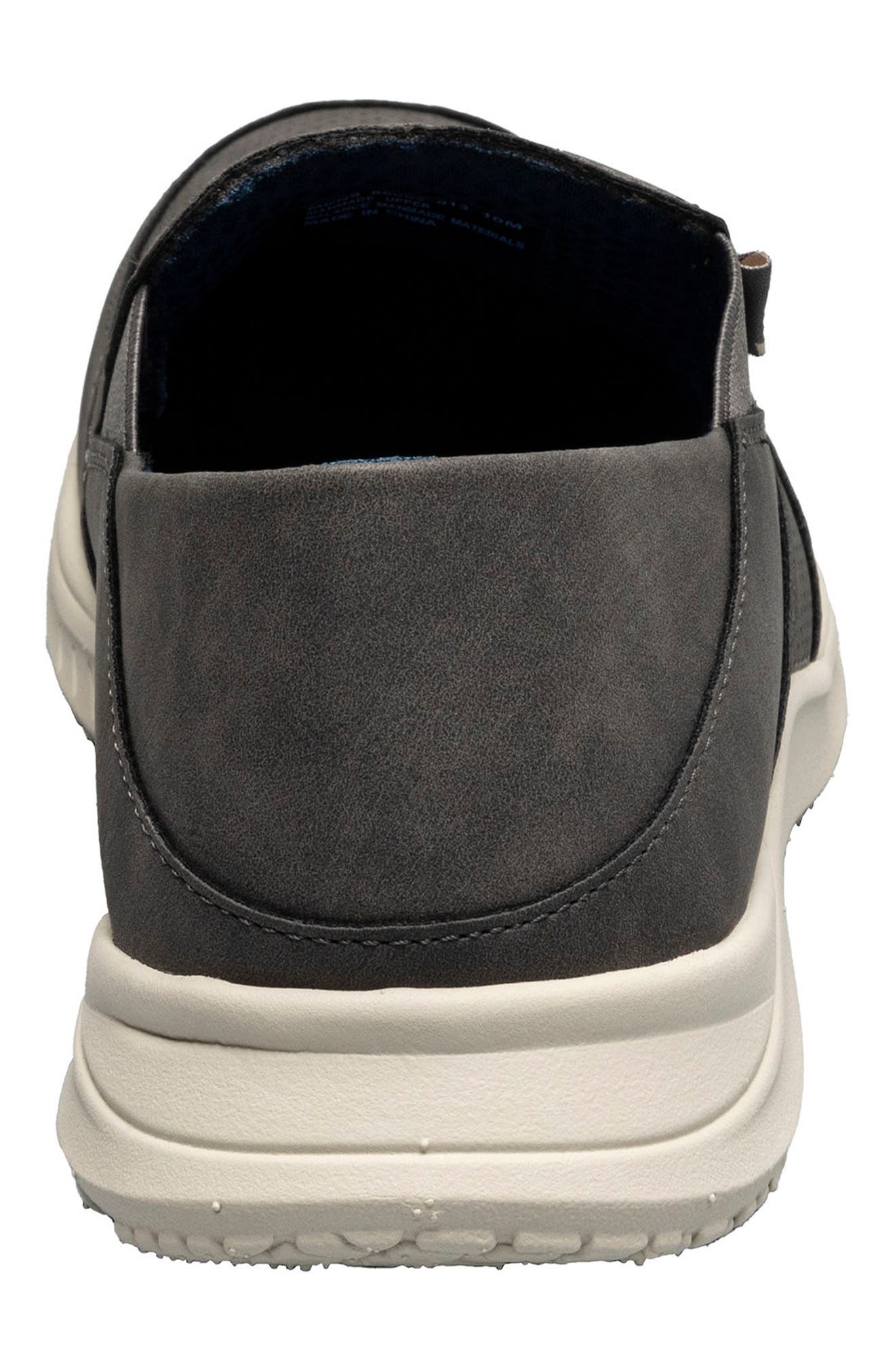 NUNN BUSH Conway EZ Slip-On Sneaker - Wide Width Available, Alternate, color, Charcoal