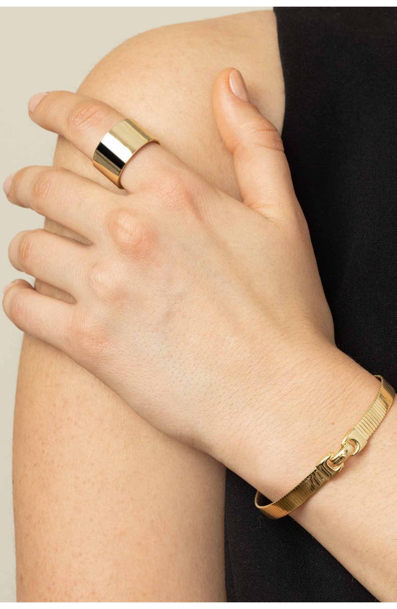 Oradina 14K Gold High Society Band Ring, Alternate, color, 