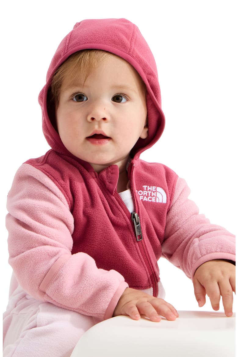 Kids' Glacier Fleece One-Piece, Alternate, color, FERMENTED CLAY/ PALE BLOSSOM