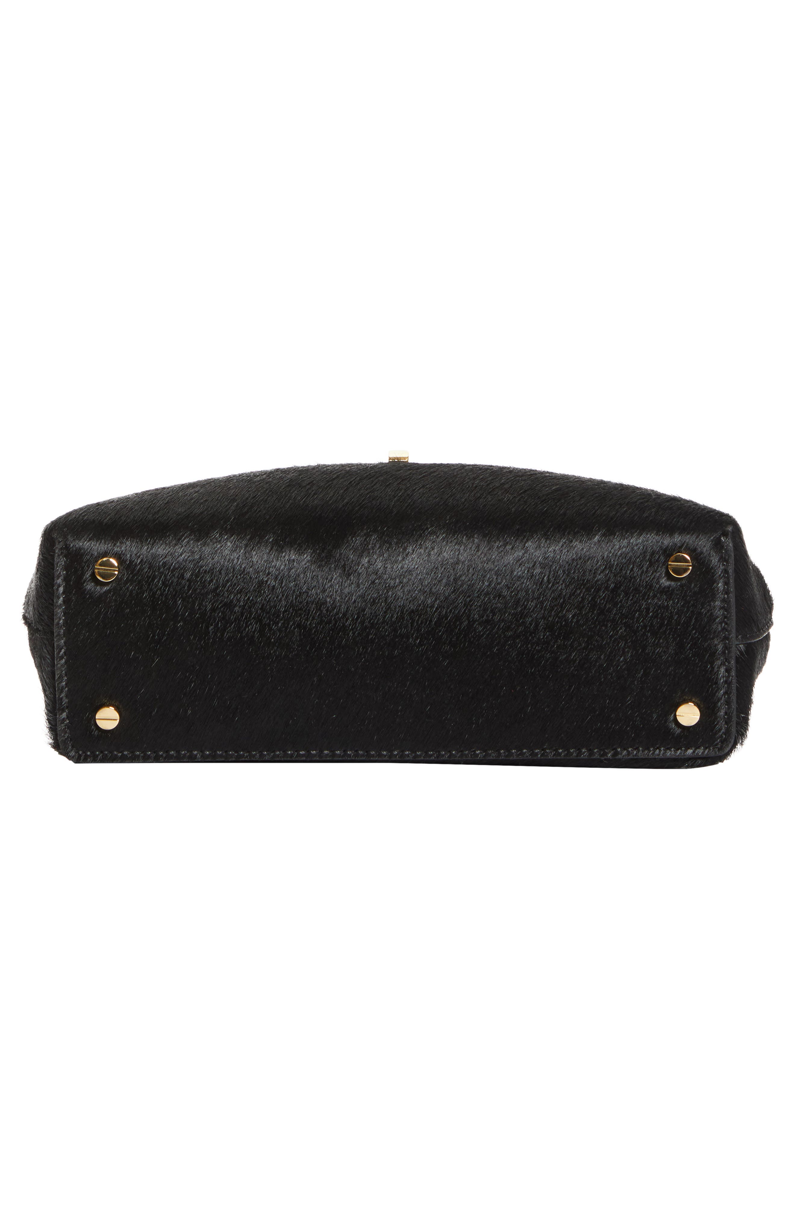 TOTEME Mini T-Lock Clutch Bag, Alternate, color, Black