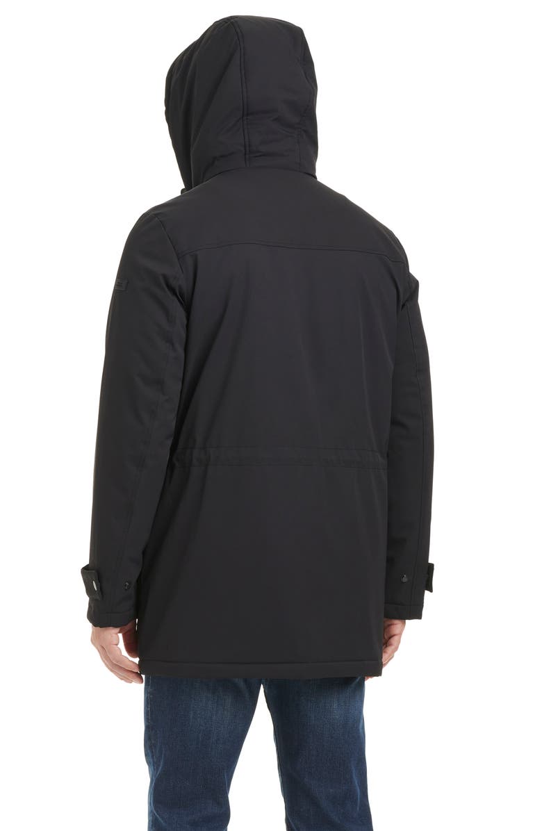 Vince Camuto Transitional Water Resistant Hooded Coat, Alternate, color,