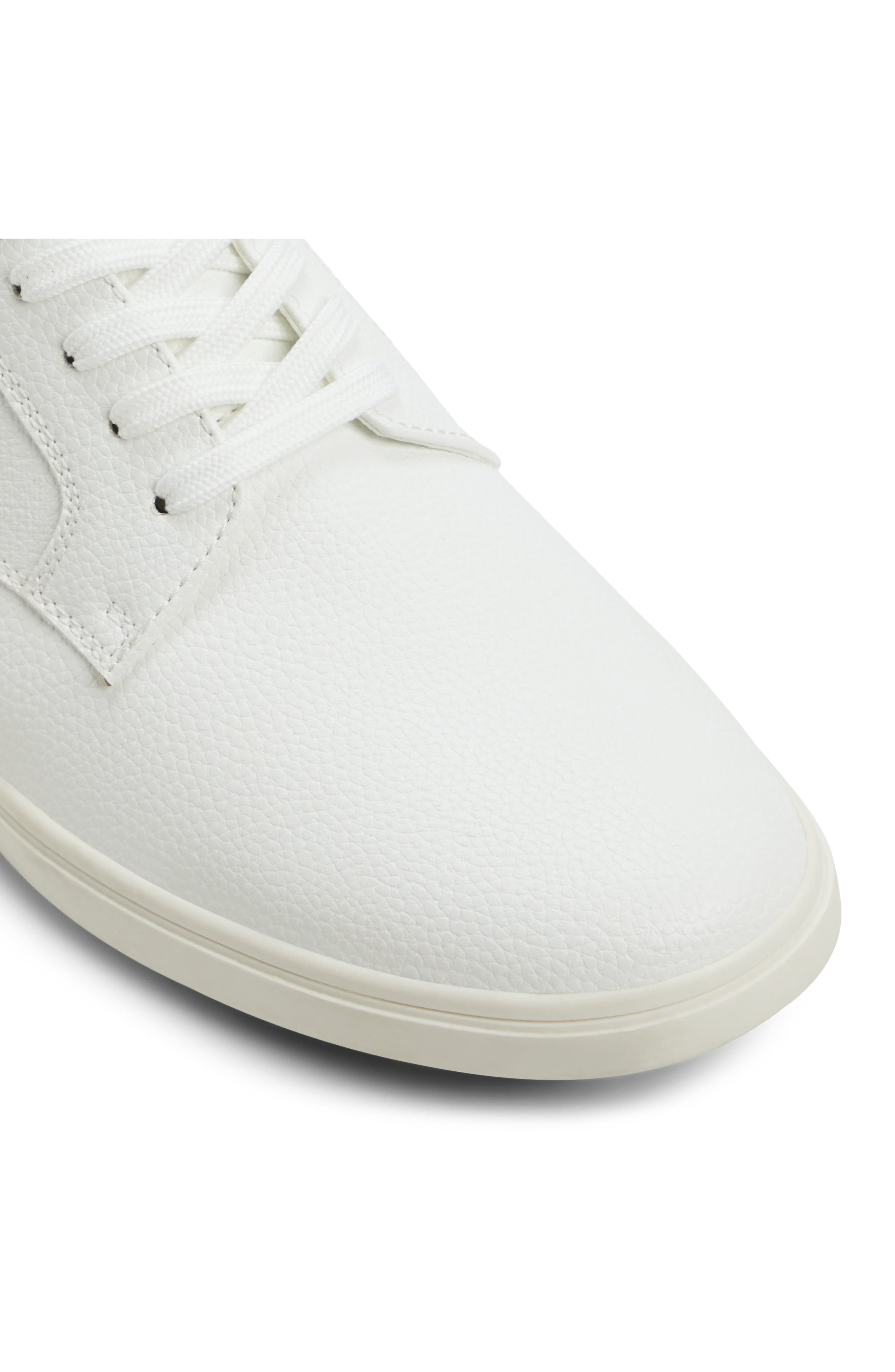 ALDO Randolph Sneaker, Alternate, color, White Synthetic Embossed