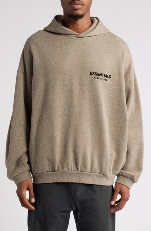 Cotton Blend Fleece Graphic Hoodie