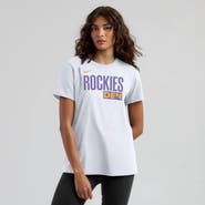 Nike Women's Nike  White Colorado Rockies 2025 City Connect Wordmark T-Shirt