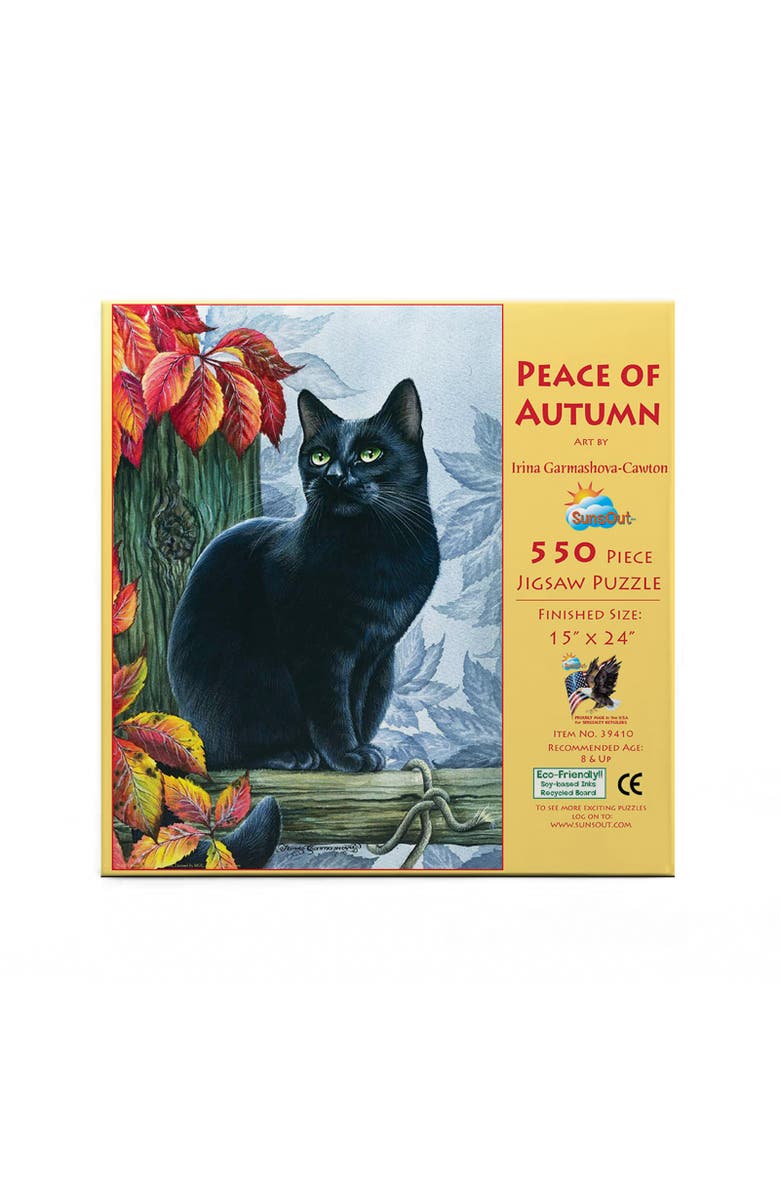 Sunsout Peace of Autumn 550 piece Jigsaw Puzzle for Adults, Alternate, color, Multicolor