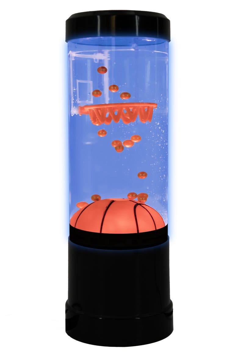 12-Inch Basketball Motion Lamp, Alternate, color, BLACK