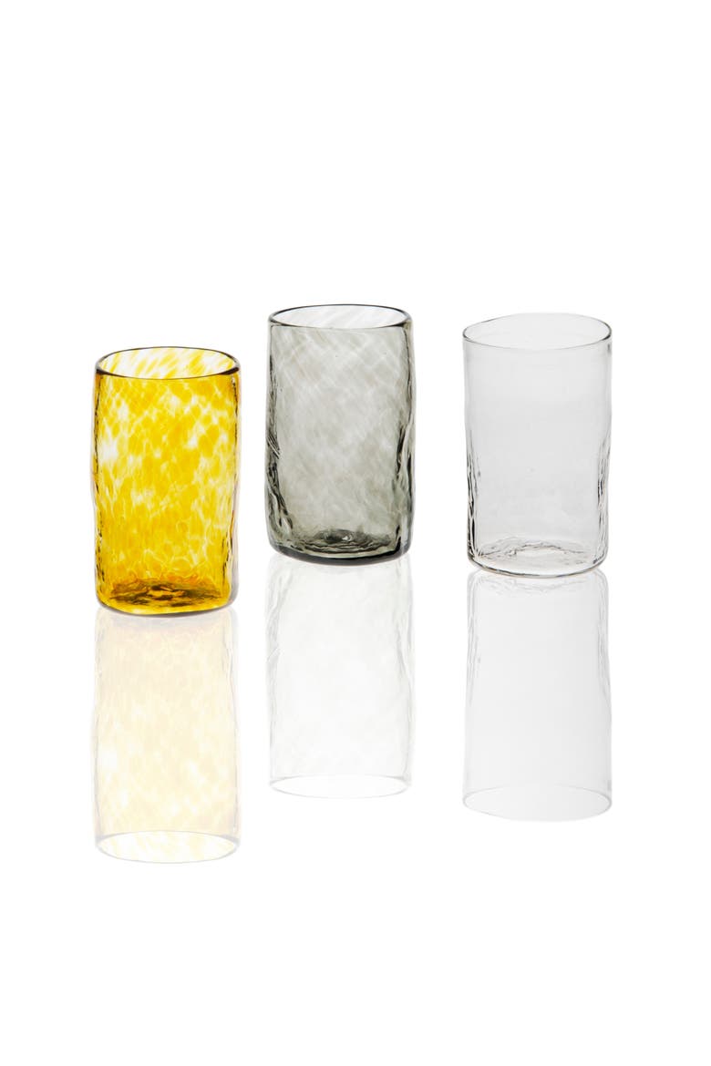Large Tumbler - 12 Oz - Set of 6, Alternate, color, Amber